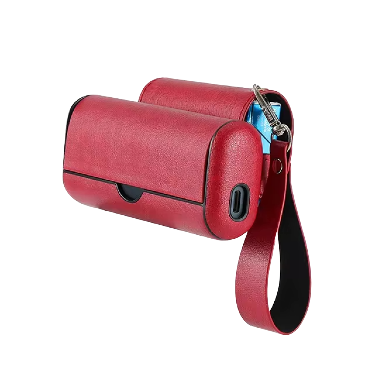RED LEATHER PRIME HOLDER
