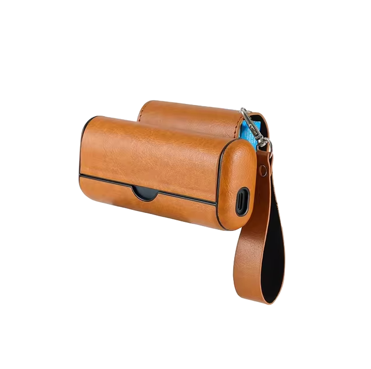 HOLDER SET PRIME BROWN LEATHER