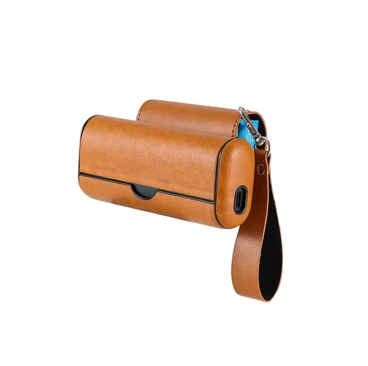 HOLDER SET PRIME BROWN LEATHER